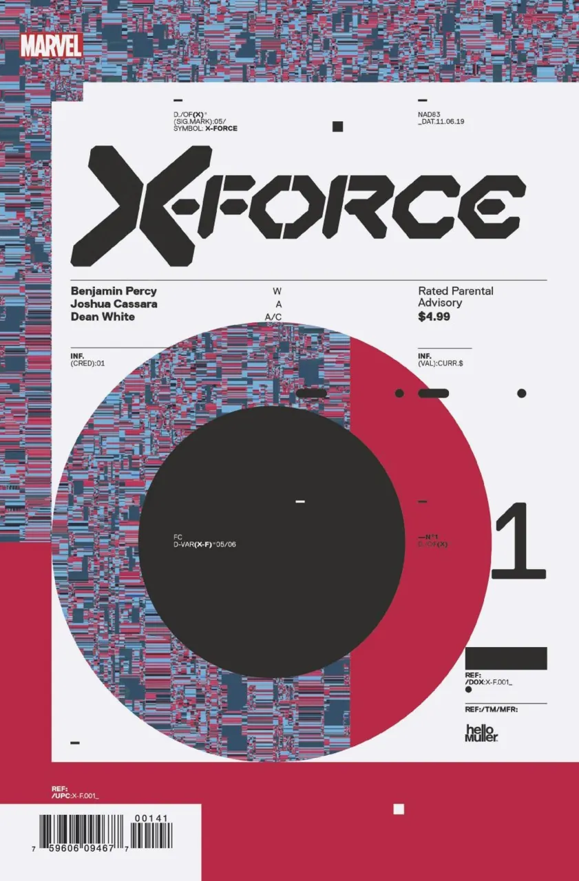 Cover of X-Force #1