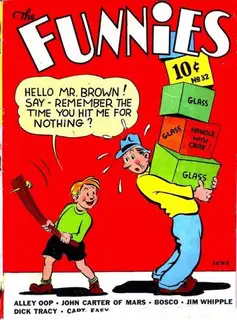 Cover of The Funnies #32