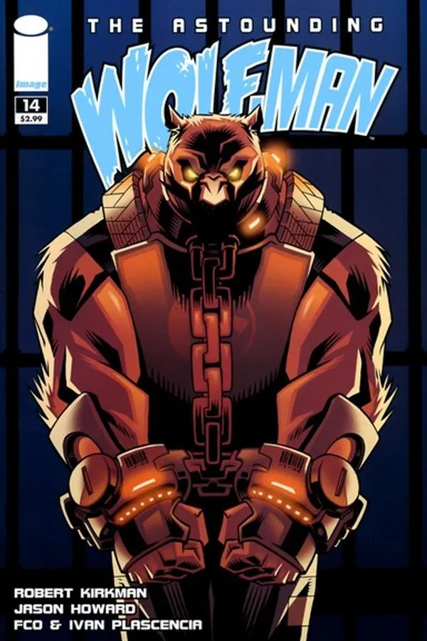 Cover of The Astounding Wolf-Man #14