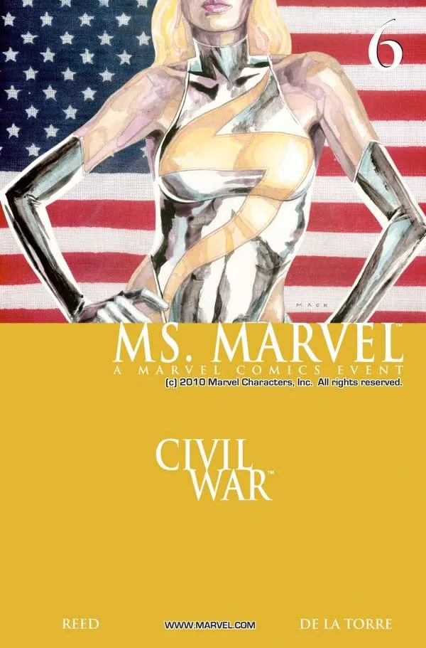 Cover of Ms. Marvel #6