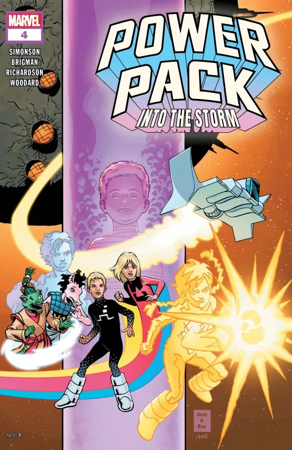 Cover of Power Pack: Into the Storm #4