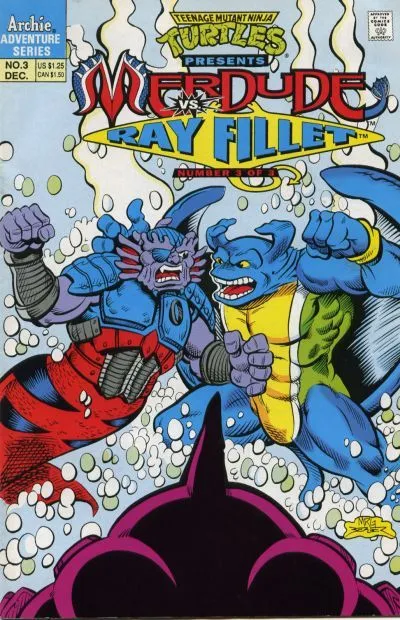 Cover of Teenage Mutant Ninja Turtles Presents: Merdude #3