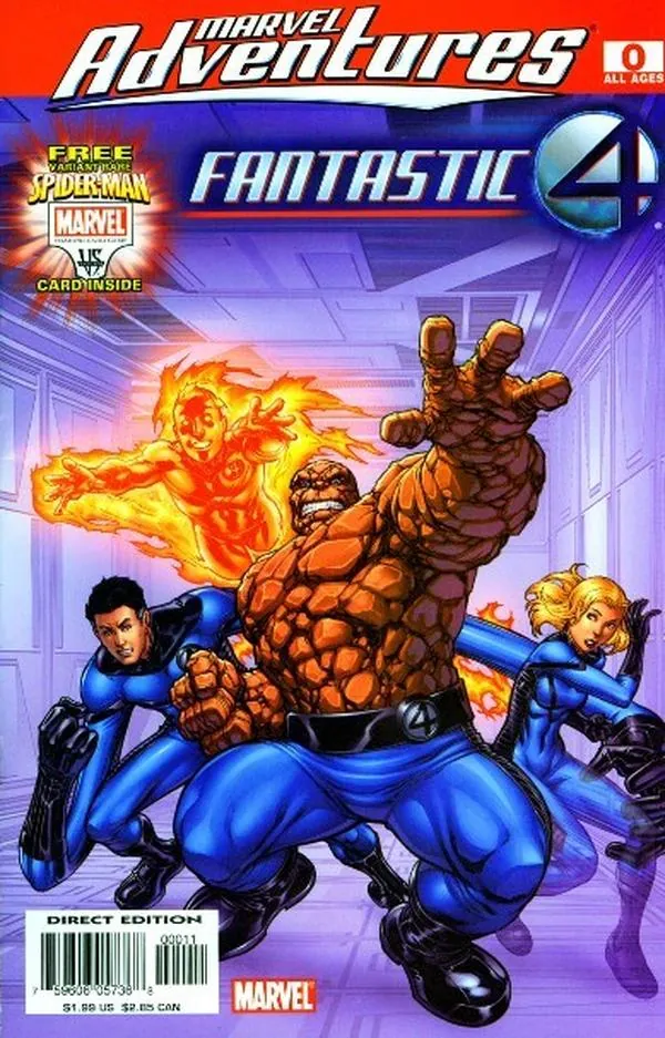Cover of Marvel Adventures Fantastic Four #1