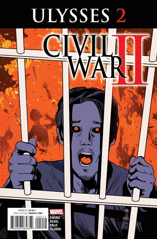 Cover of Civil War II: Ulysses #2