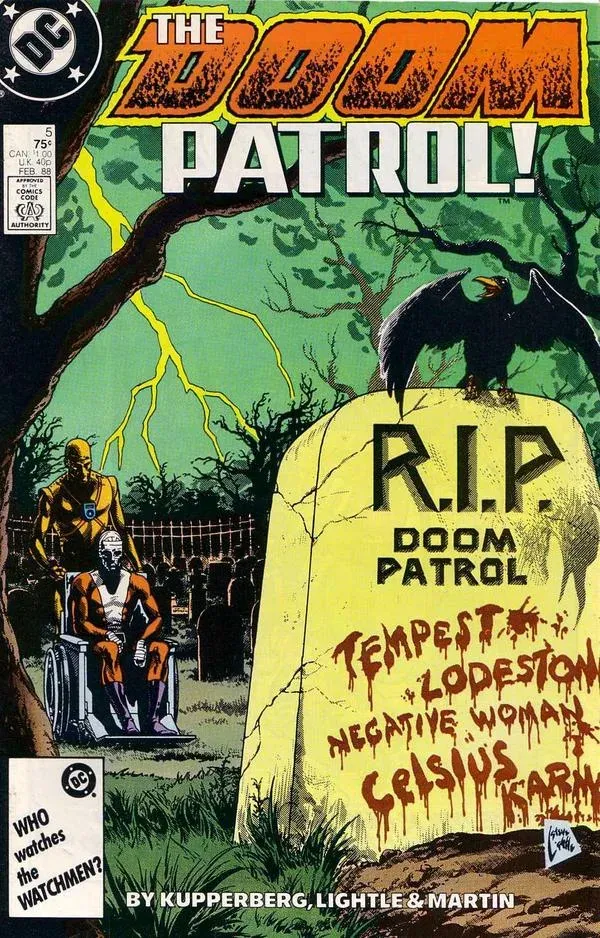 Cover of Doom Patrol #5
