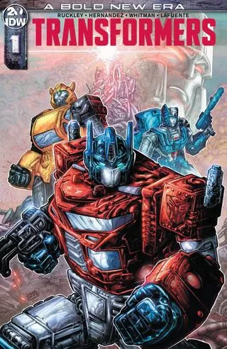 Cover of Transformers #1
