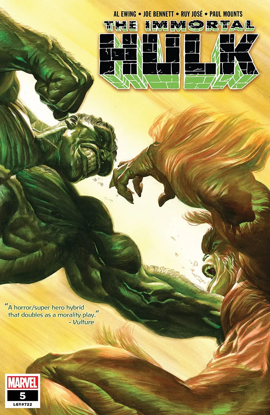 Cover of Immortal Hulk #5