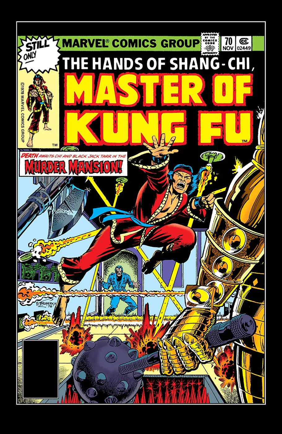 Cover of Master of Kung Fu #70