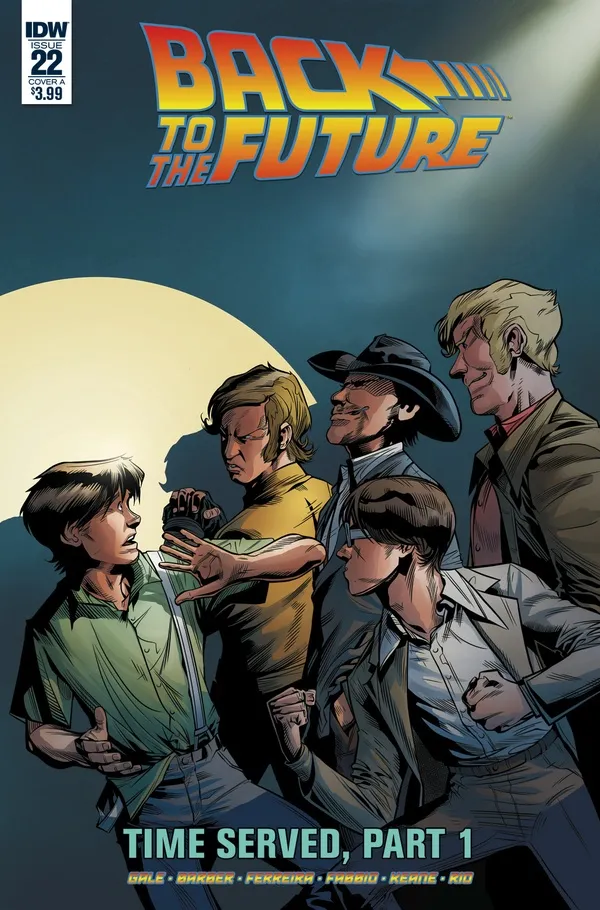 Cover of Back to the Future #22
