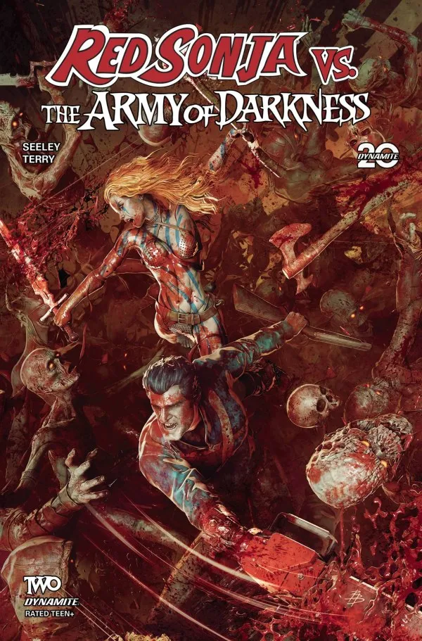 Cover of Red Sonja vs. The Army of Darkness #2