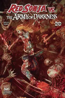 Cover of Red Sonja vs. The Army of Darkness #2
