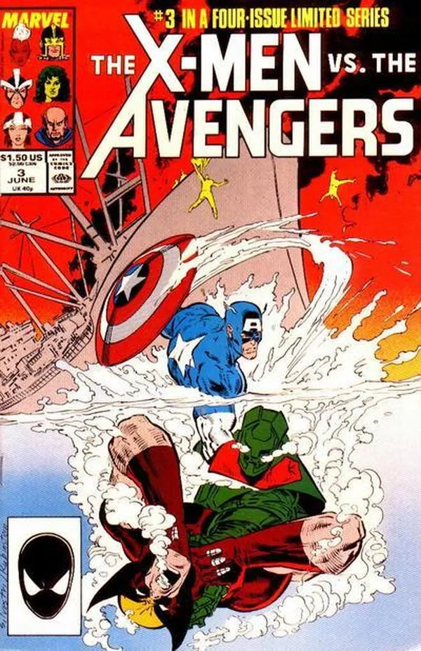 Cover of The X-Men vs. the Avengers #3