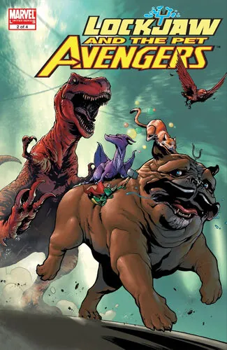 Cover of Lockjaw and the Pet Avengers #2