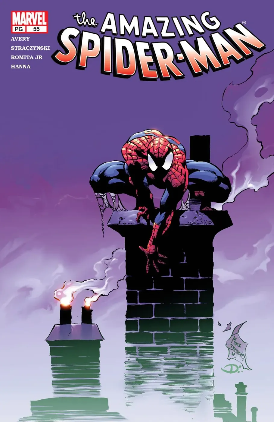 Cover of The Amazing Spider-Man #55 (496)