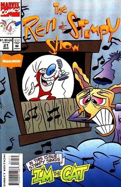 Cover of The Ren & Stimpy Show #21