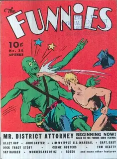 Cover of The Funnies #35