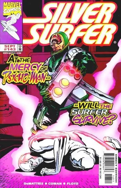 Cover of Silver Surfer #143