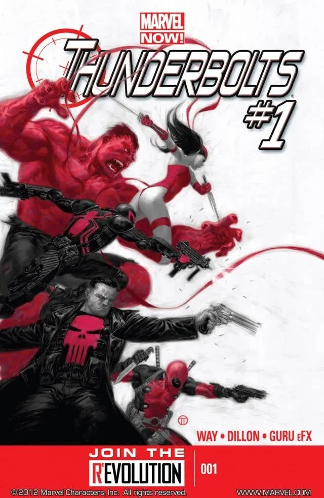 Cover of Thunderbolts #1