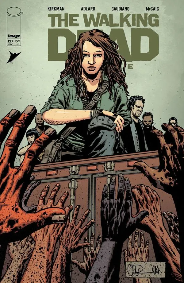 Cover of The Walking Dead Deluxe #127