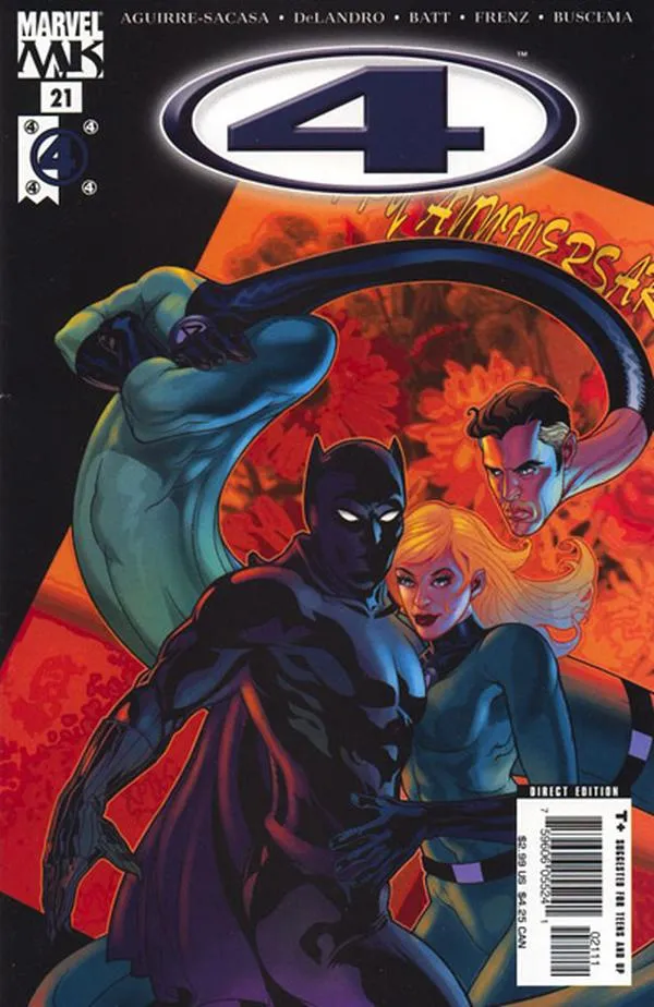 Cover of Marvel Knights 4 #21