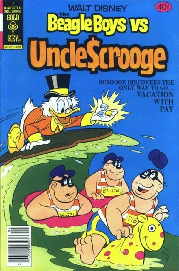 Cover of Walt Disney the Beagle Boys versus Uncle Scrooge #7