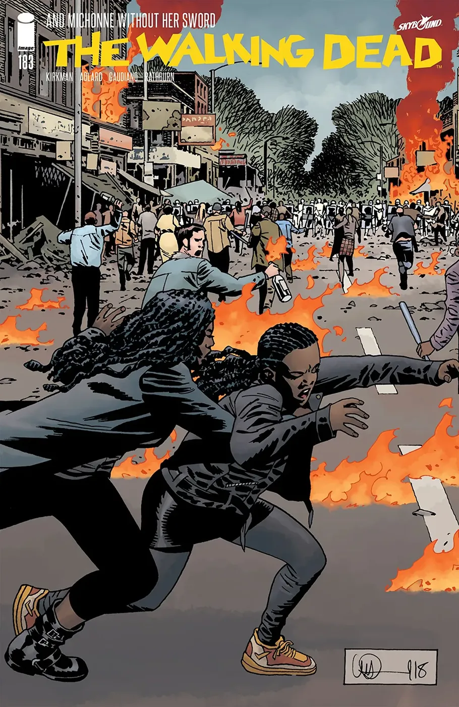 Cover of The Walking Dead #183