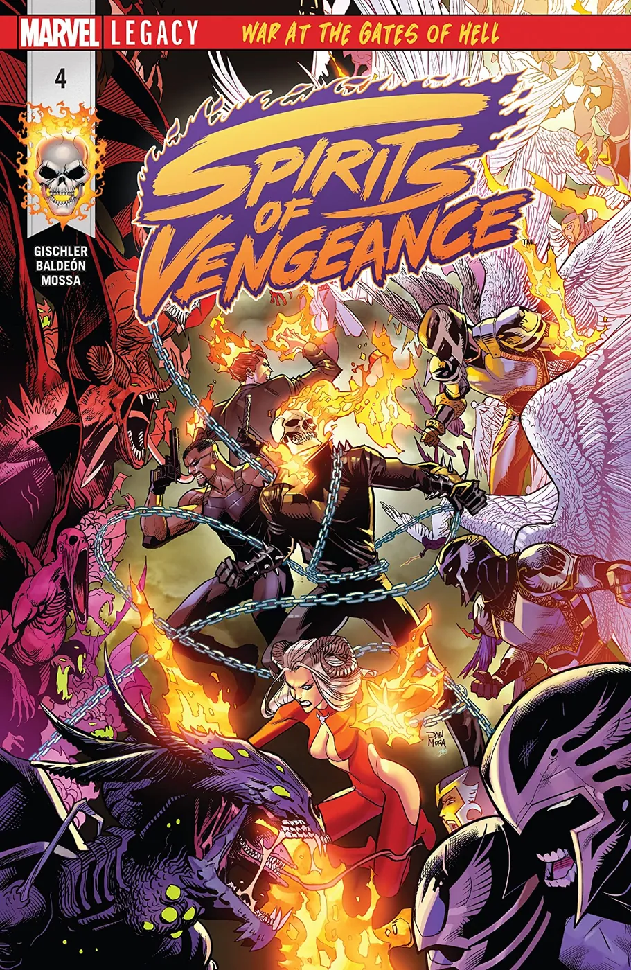 Cover of Spirits of Vengeance #4
