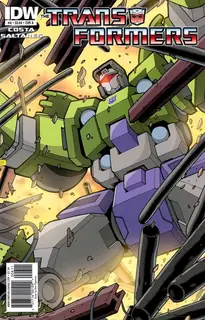 Cover of The Transformers #8