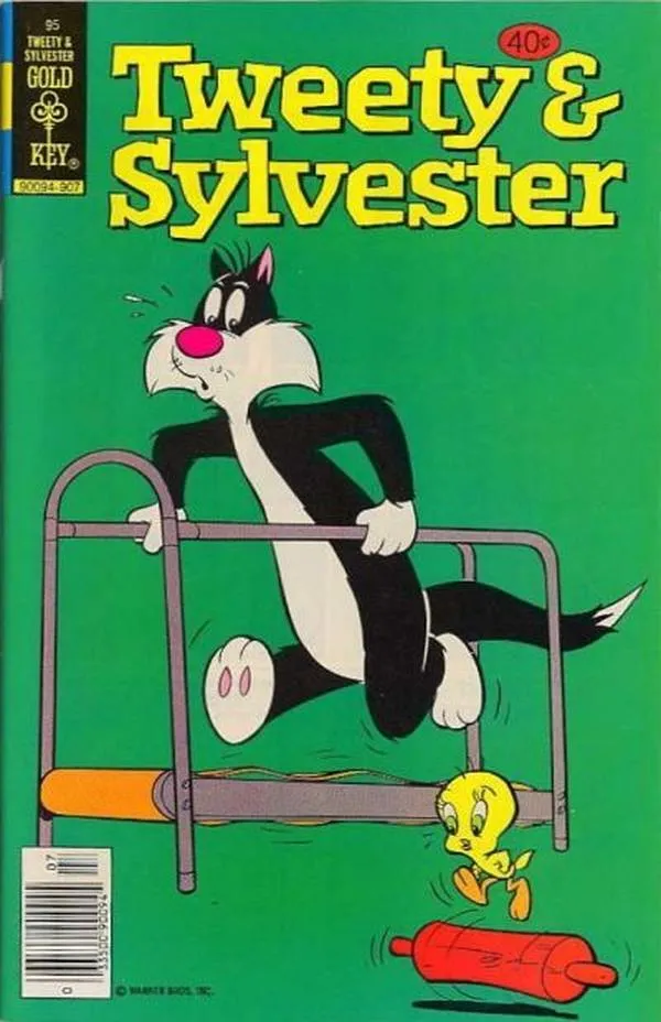 Cover of Tweety and Sylvester #95