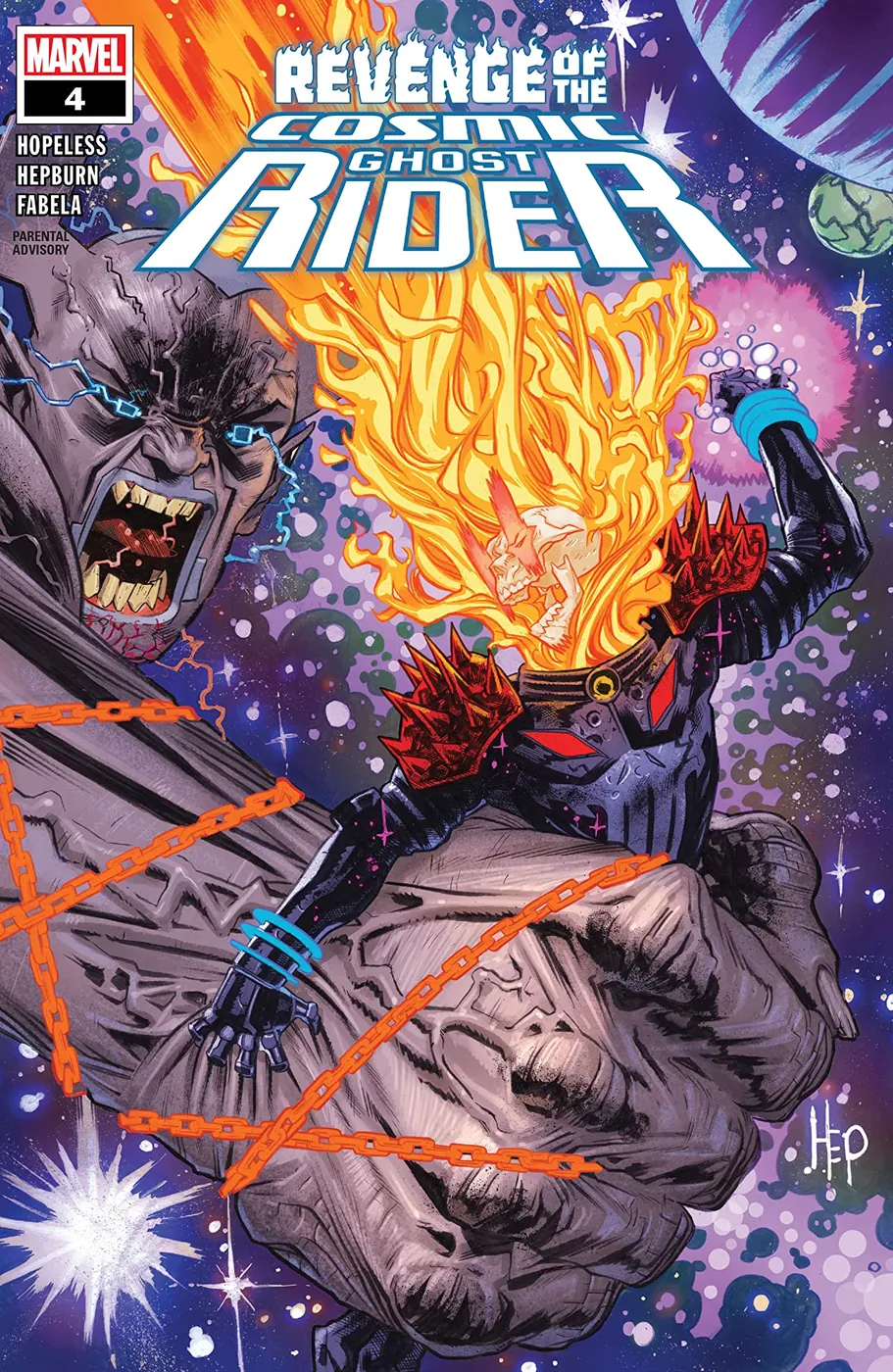 Cover of Revenge of the Cosmic Ghost Rider #4