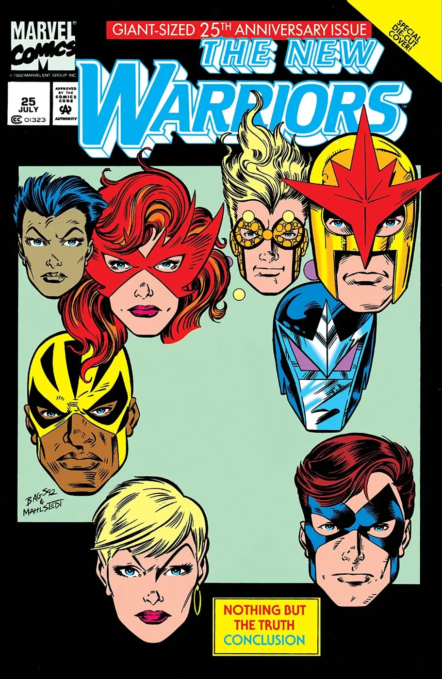 Cover of The New Warriors #25