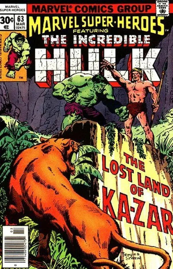Cover of Marvel Super-Heroes #63