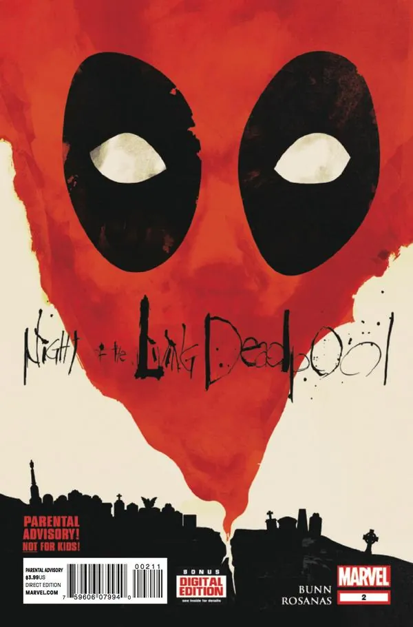 Cover of Night of the Living Deadpool #2