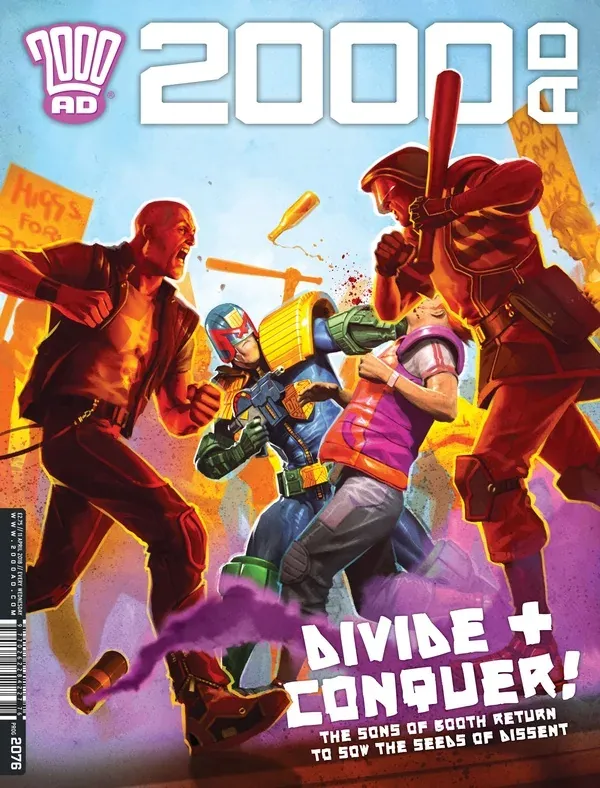 Cover of 2000 AD #2076