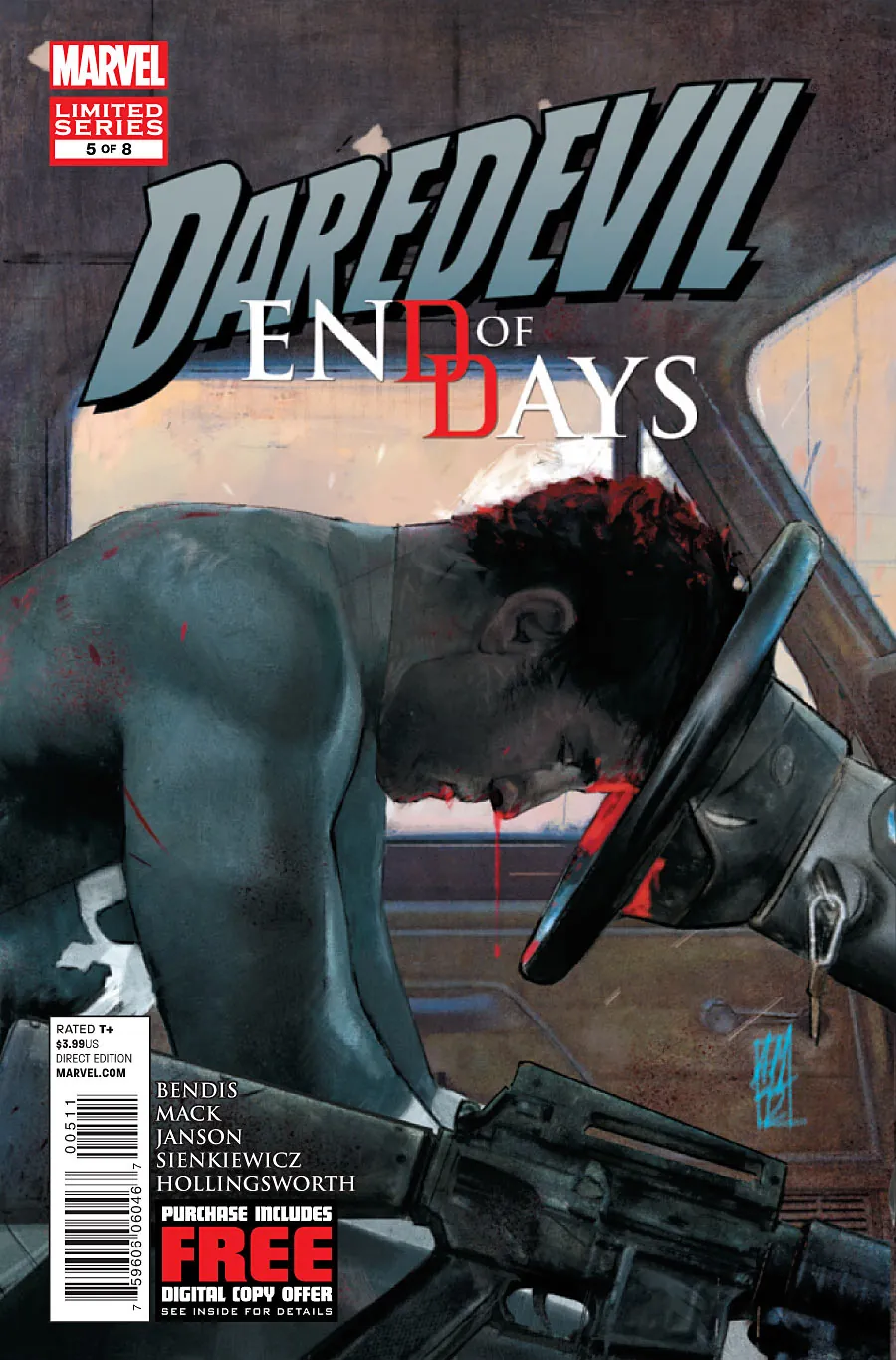 Cover of Daredevil: End of Days #5