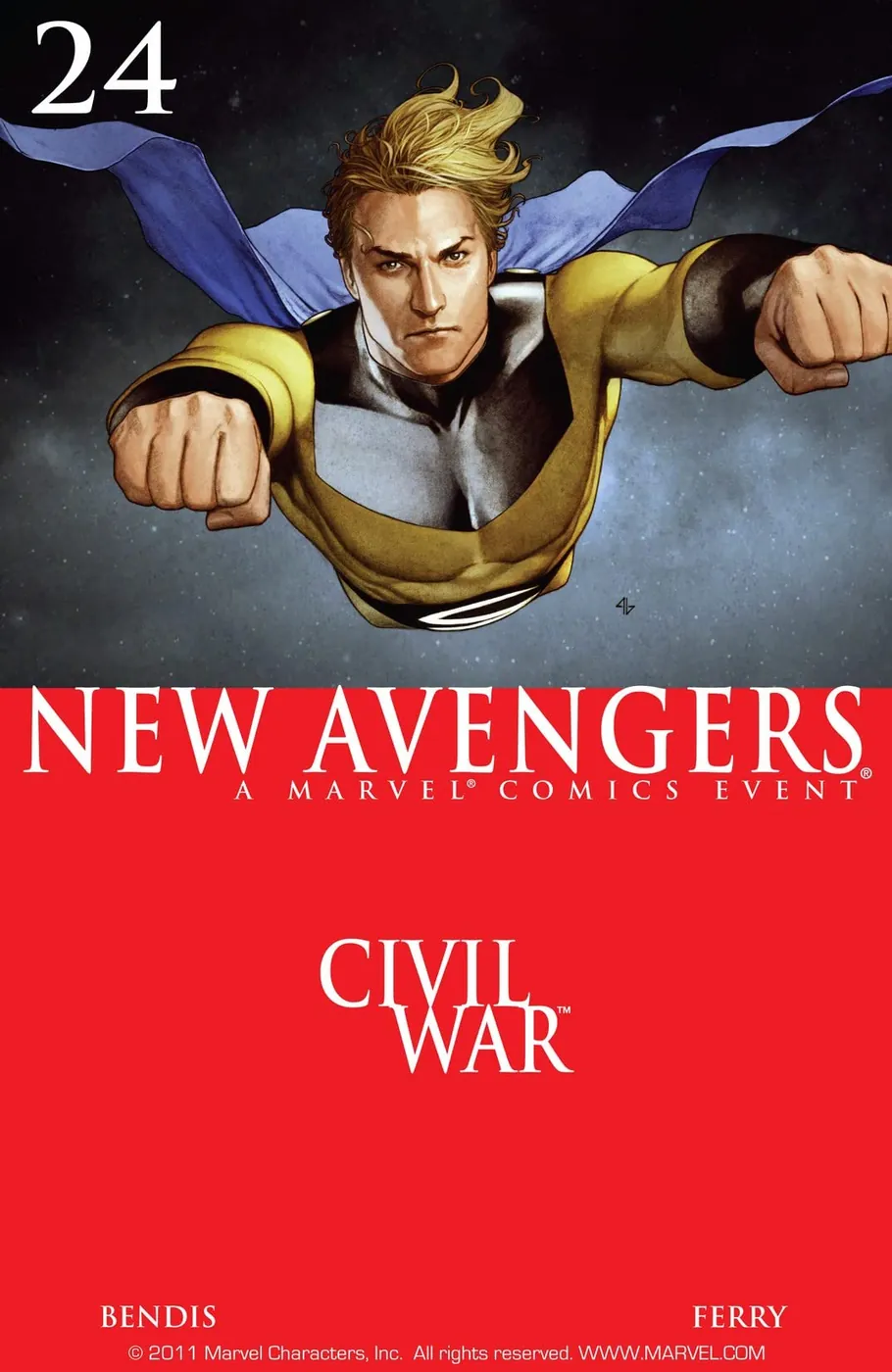 Cover of New Avengers #24