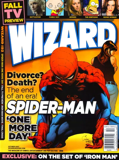 Cover of Wizard: The Comics Magazine #192