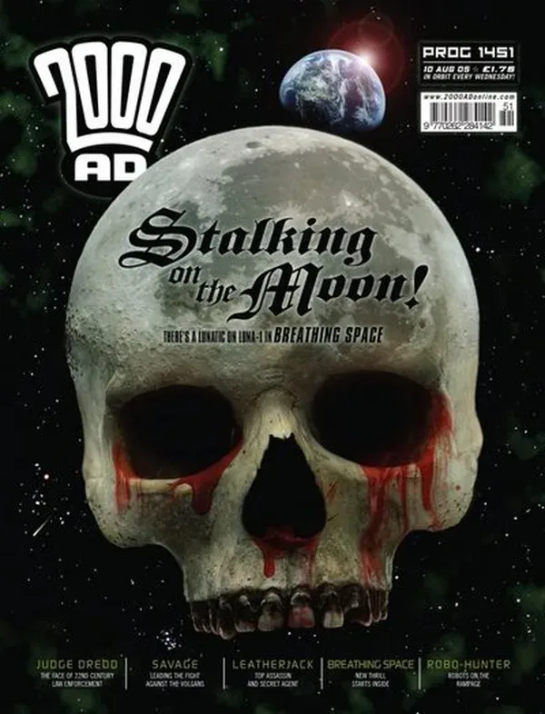 Cover of 2000 AD #1451