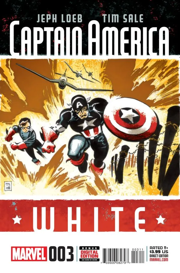 Cover of Captain America: White #3