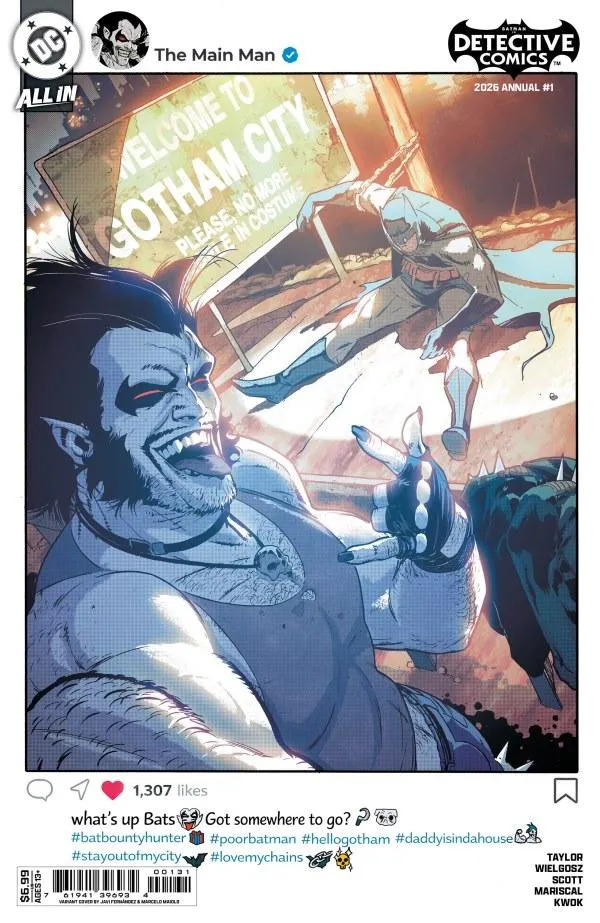 Cover of Detective Comics 2026 Annual #1