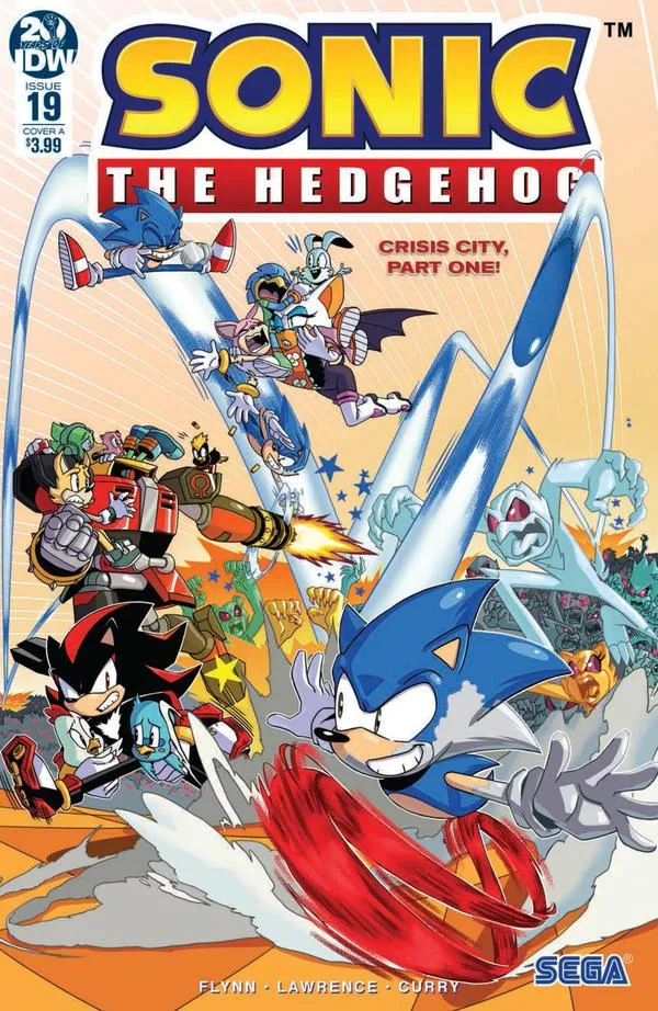 Cover of Sonic the Hedgehog #19