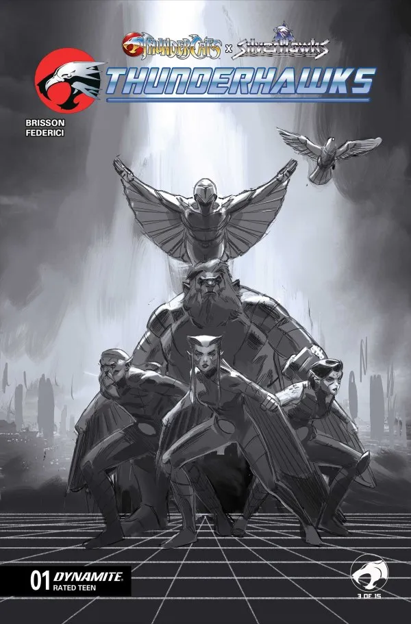 Cover of ThunderCats x SilverHawks: ThunderHawks #1