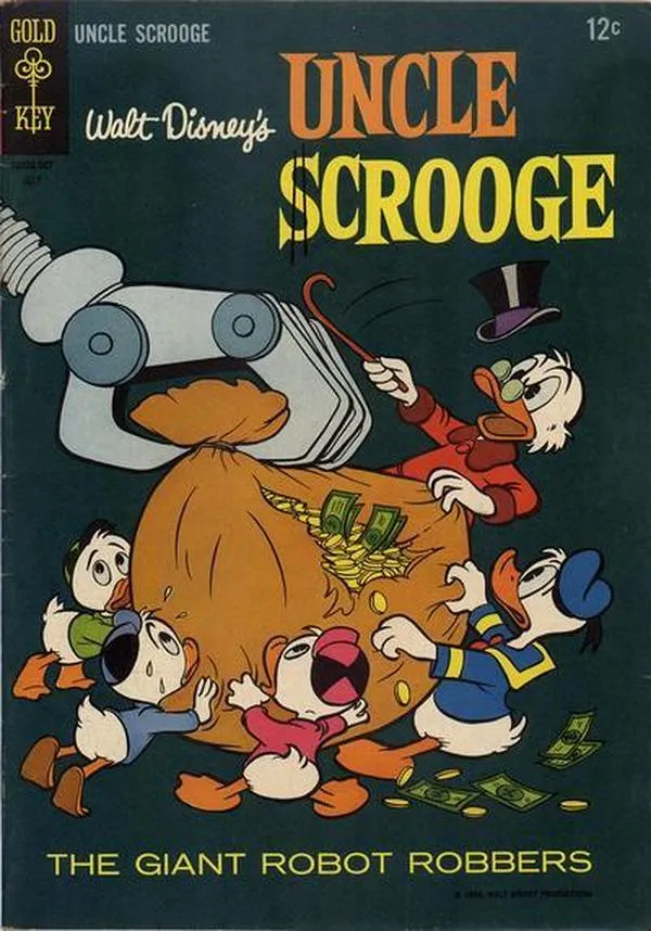 Cover of Walt Disney Uncle Scrooge #58