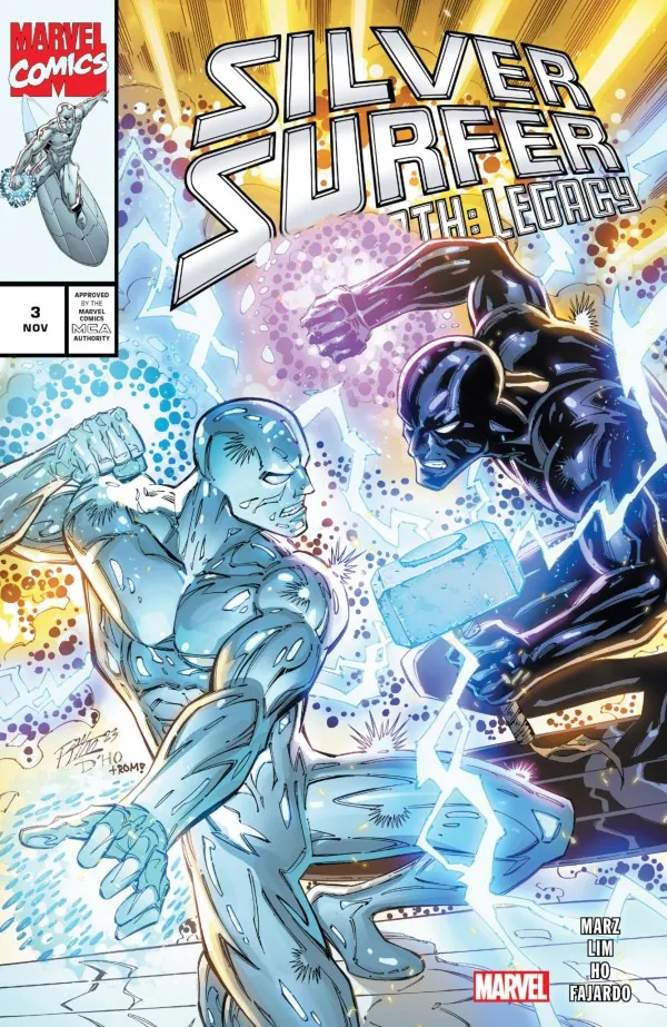 Cover of Silver Surfer Rebirth: Legacy #3