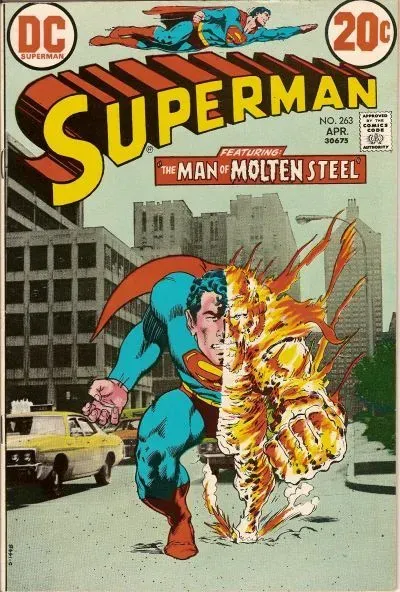 Cover of Superman #263