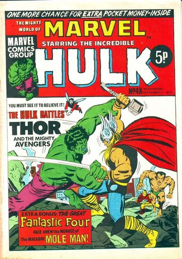 Cover of The Mighty World of Marvel #48