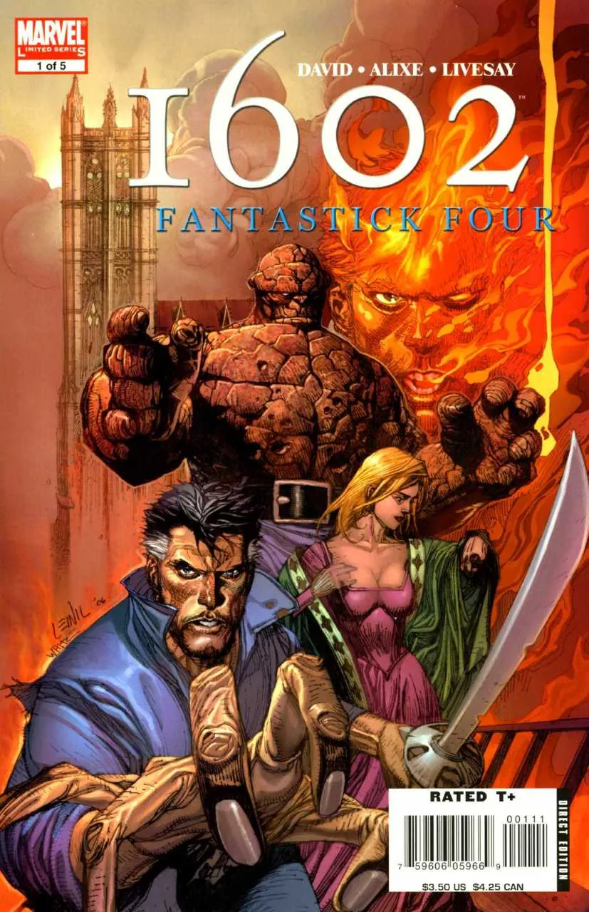 Cover of Marvel 1602: Fantastick Four #1
