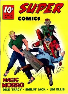 Cover of Super Comics #34