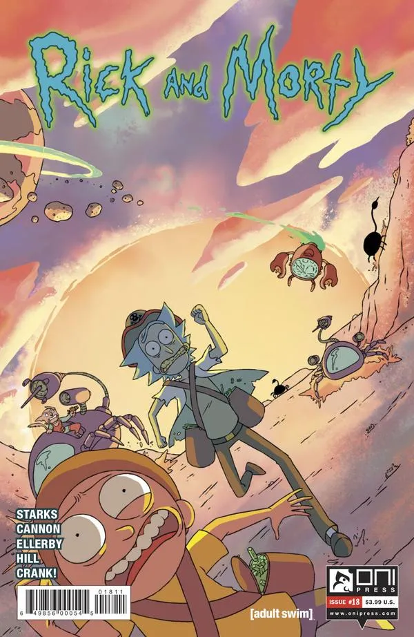 Cover of Rick and Morty #18