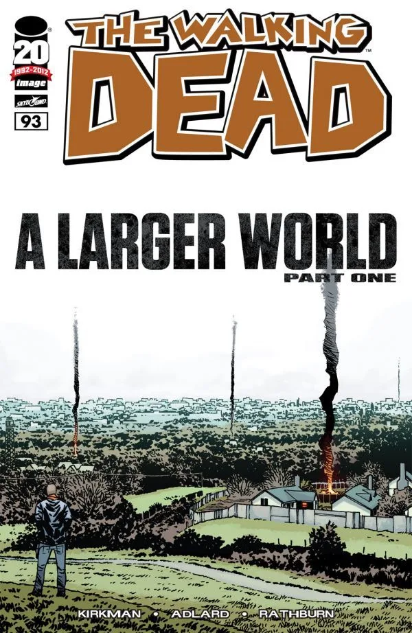 Cover of The Walking Dead #93